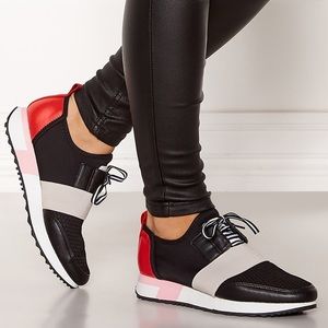 Steve Madden Antics Fashion Sneakers SZ 8